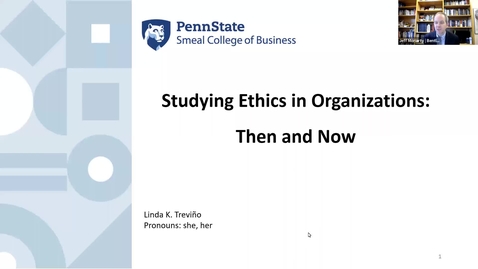 Thumbnail for entry Verizon Professorship in Business Ethics - October 19, 2021