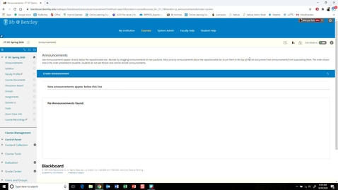 Thumbnail for Tests in Blackboard