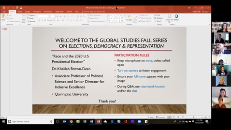 Thumbnail for Race and the 2020 Election - October 22, 2020