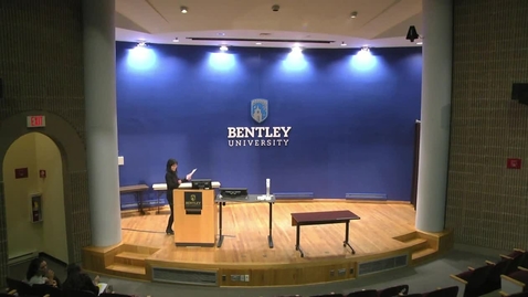 Thumbnail for The Creative Writers Forum's &quot;One Bentley One Story&quot; presents Writer Jennifer De Leon - 10/25/2016