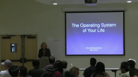 Thumbnail for entry The Operating System of Your Life - 09/17/2014