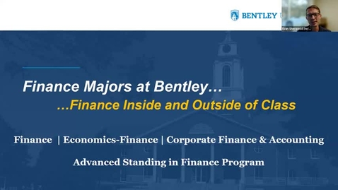 Thumbnail for Undergraduate Admission Finance Major Spotlight Fall 2023