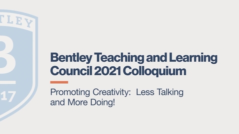 Thumbnail for Promoting Creativity: Less Talking and More Doing!