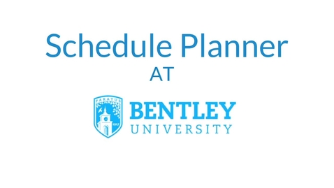 Thumbnail for Schedule Planner
