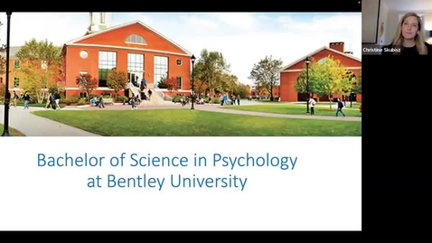Thumbnail for Undergraduate Admission Psychology Major Spotlight Fall 2023