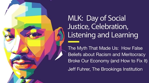 Thumbnail for entry MLK: Day of Social Justice, Celebration, Listening and Learning - January 30, 2024