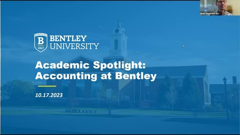 Thumbnail for entry Undergraduate Accounting  Major Spotlight (Fall 2023)