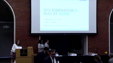 Thumbnail for entry 14th Annual Global Business Ethics Symposium: Discrimination and Bias at Work