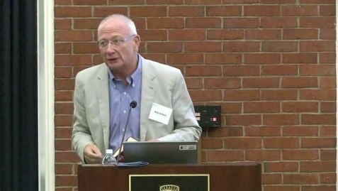 Thumbnail for 2013 Bentley Research Council Colloquium - 10/28/2013 - Part 1