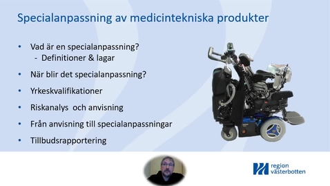 Thumbnail for Speciananpassning av hjälpmedel