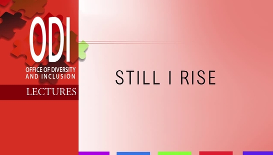 ODI: Still I Rise! with Dr. Glenn Anderson - 2/27/14