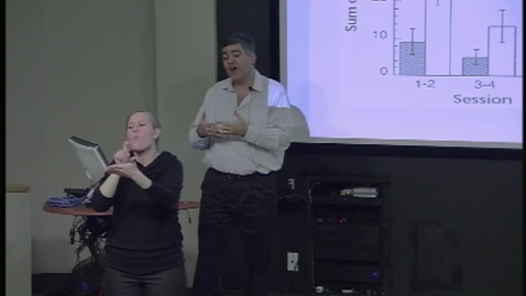 Thumbnail for VL2 Lecture Series: Dr. David Plaut - Visual recognition of faces and words: Two sides of the same brain?