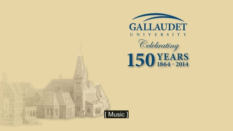 Thumbnail for 150 Symposium: 25 years of A Place of Their Own Creating the Deaf Community in America