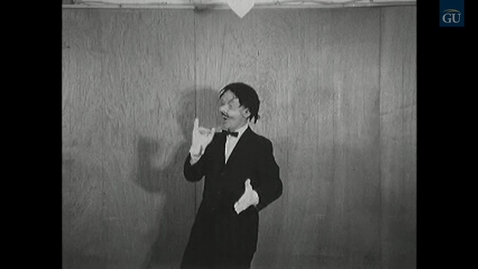 Thumbnail for Gallaudet Video Presents &quot;Skit with Trick Effects in Masking&quot;