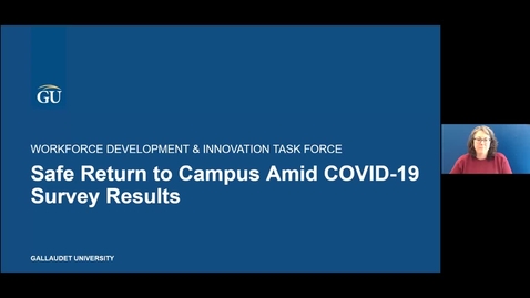 Thumbnail for Faculty/Staff COVID-19 Safe Return to Work Q&amp;A Webinar