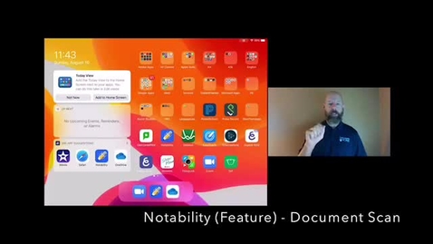 Thumbnail for Notability - Document scan