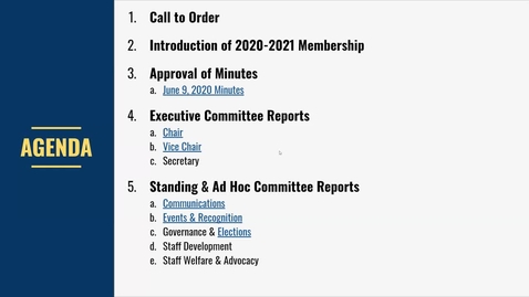 Thumbnail for GSC Meeting July 14, 2020
