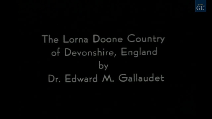 Museum Exhibition - "The Lorna Doone Country" by Edward Miner Gallaudet