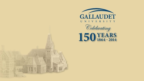 Thumbnail for entry 150 Symposium: Women at Gallaudet