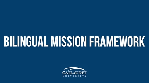 Thumbnail for Bilingual Mission Framework: SECOND DRAFT