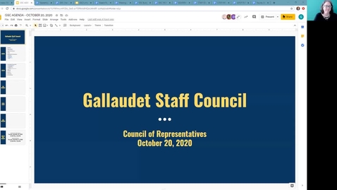 Thumbnail for GSC Meeting on October 20, 2020