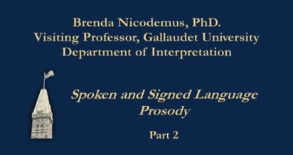 Brenda Nicodemus Learning Online Spoken And Signed