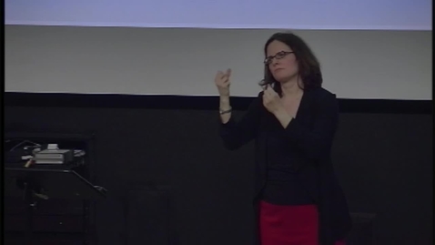 Thumbnail for VL2 Lecture Series: Kristin Snoddon - American Sign Language and Early Intervention