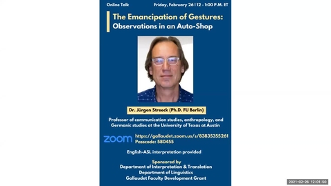 Thumbnail for Dr. Jürgen Streeck - Online Talk
