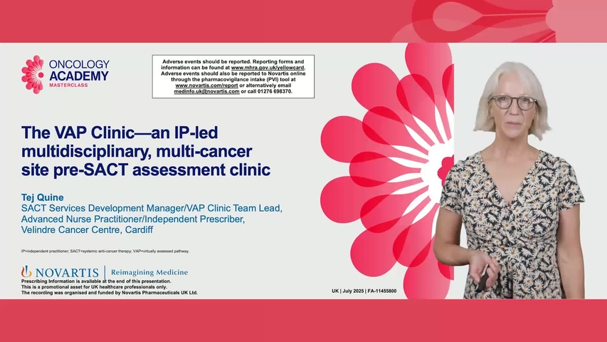 Kisqali Oncology Masterclass Tej Quine video