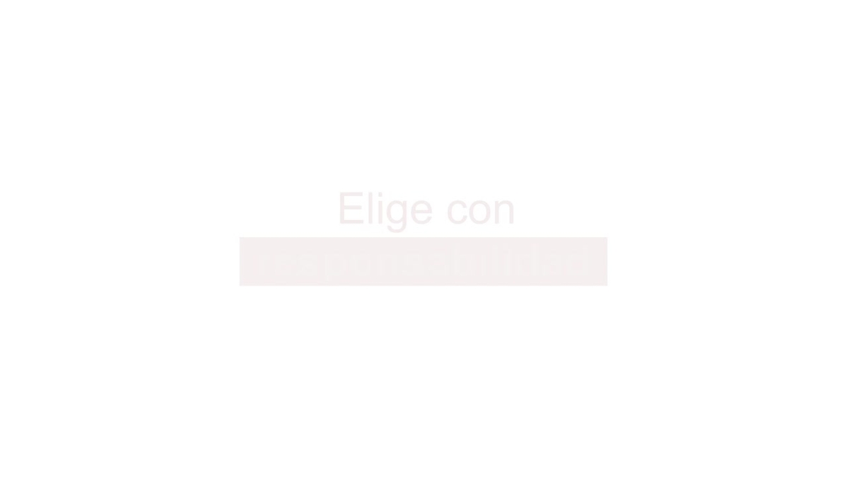 Elige con Responsabilidad