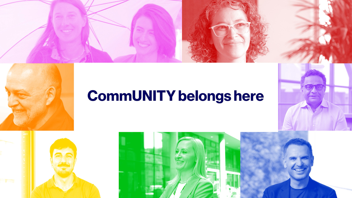 Pride 2025 - CommUNITY belongs here