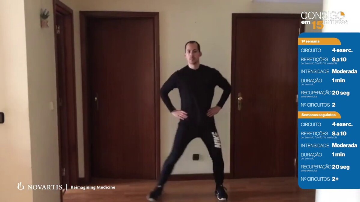 Consigo em 15 minutos: Exercício Físico para Todos Nível 2