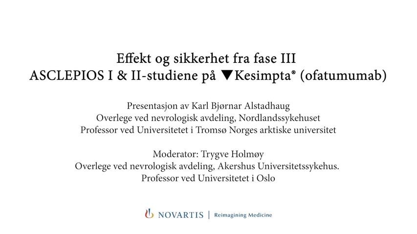 Effekt og sikkerhetsdata_ ASCLEPIOS I_II