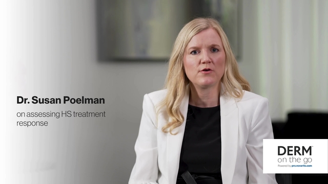 Dr. Susan Poelman on Assessing HS Treatment Response