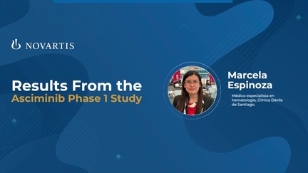 Dra. Marcela Espinoza ASH 2023 Asciminib Phase 1 Study