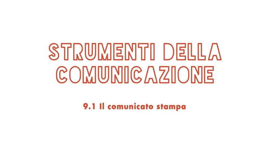 NIMP 1.9.1 Il comunicato stampa