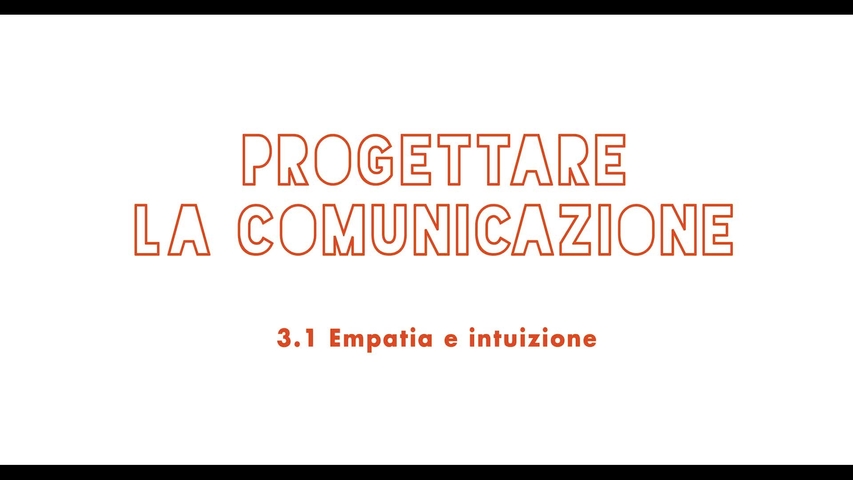 NIMP 1.3.1 Empatia ed intuizione