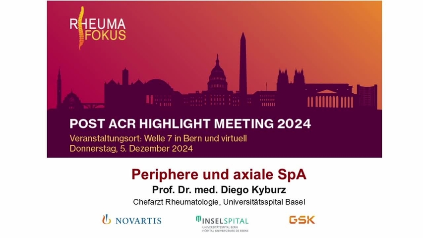 Post ACR Highlight Meeting 2024  Kyburz DE