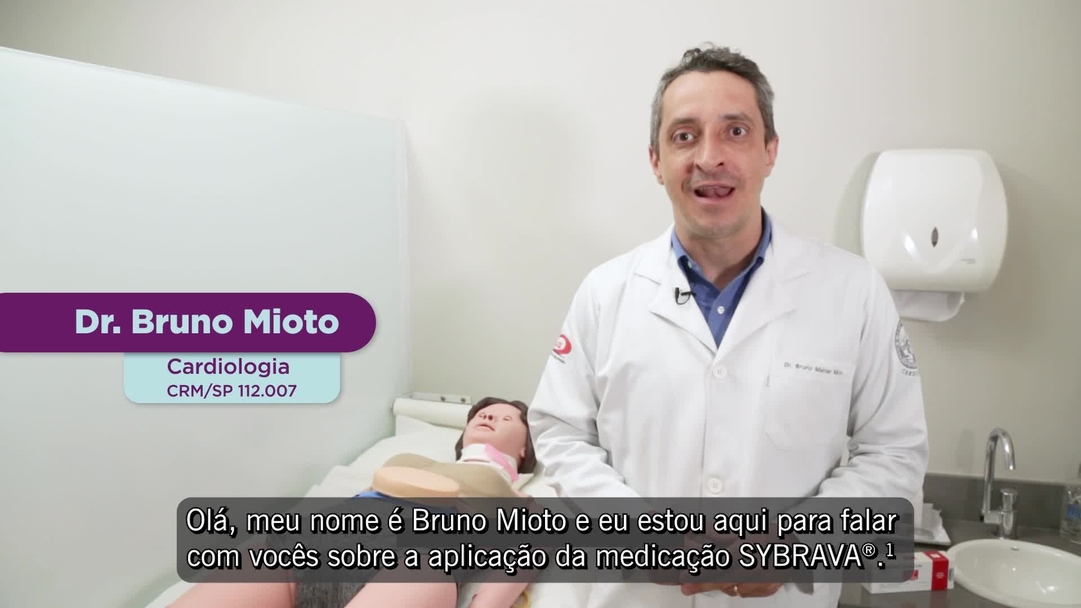 Video guia como aplicar SYBRAVA® para médicos – Dr Bruno Mio
