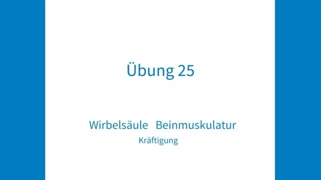 Video - Übungen axSpA - 25
