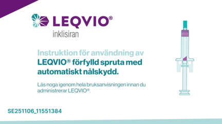 Video: Leqvio - instruktionsvideo