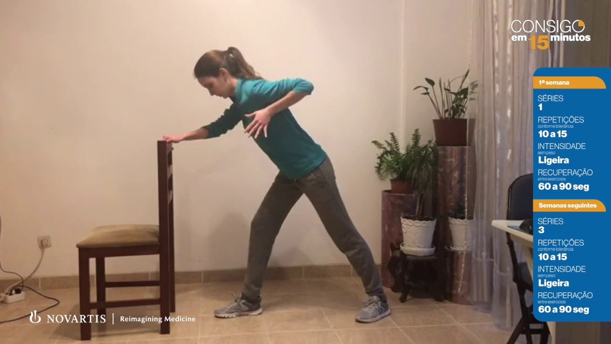 Consigo em 15 minutos: Exercício Físico para Todos Nível 1