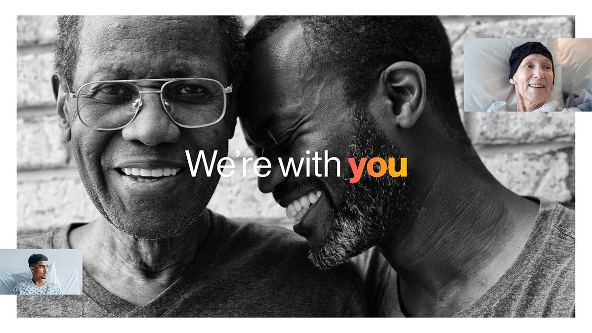 We’re with you