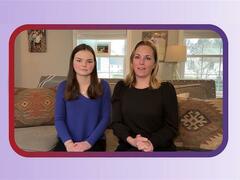 Meet Ella, living with chronic ITP, and her mom, Meg