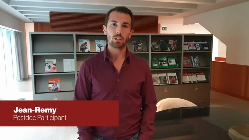 Jean-Remy, Postdoctoral Researcher, on Early Talents
