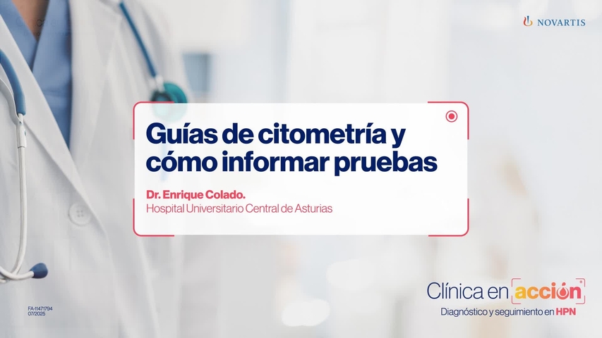 Guías de citometría y cómo informar pruebas. 