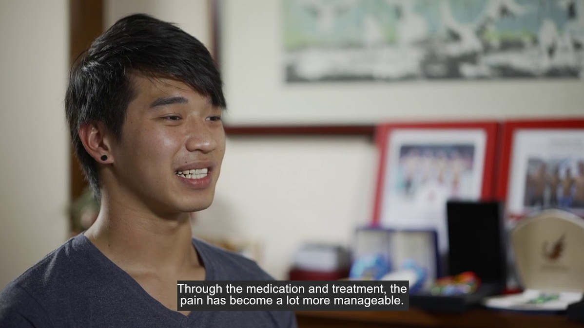Former national swimmer shares his Ankylosing Spondylitiis (