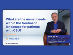 416827_Allergy Unbranded CSU Treatment Landscape FAQ Video_4-24
