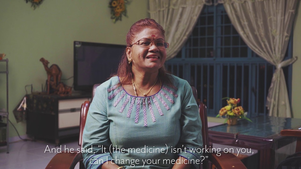 Kaliammal’s story: Her Journey from Progression to Remission