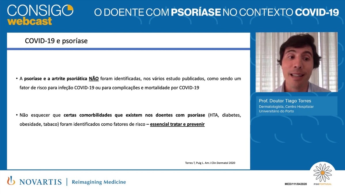 Consigo Webcast - Pso Portugal - O doente com Psoríase no co